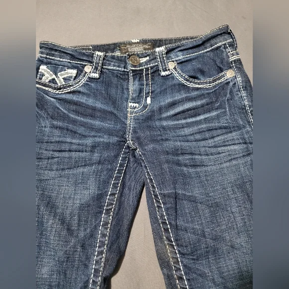 Blue Denim, Big Star Jeans, Slight flare - Picture 3 of 5